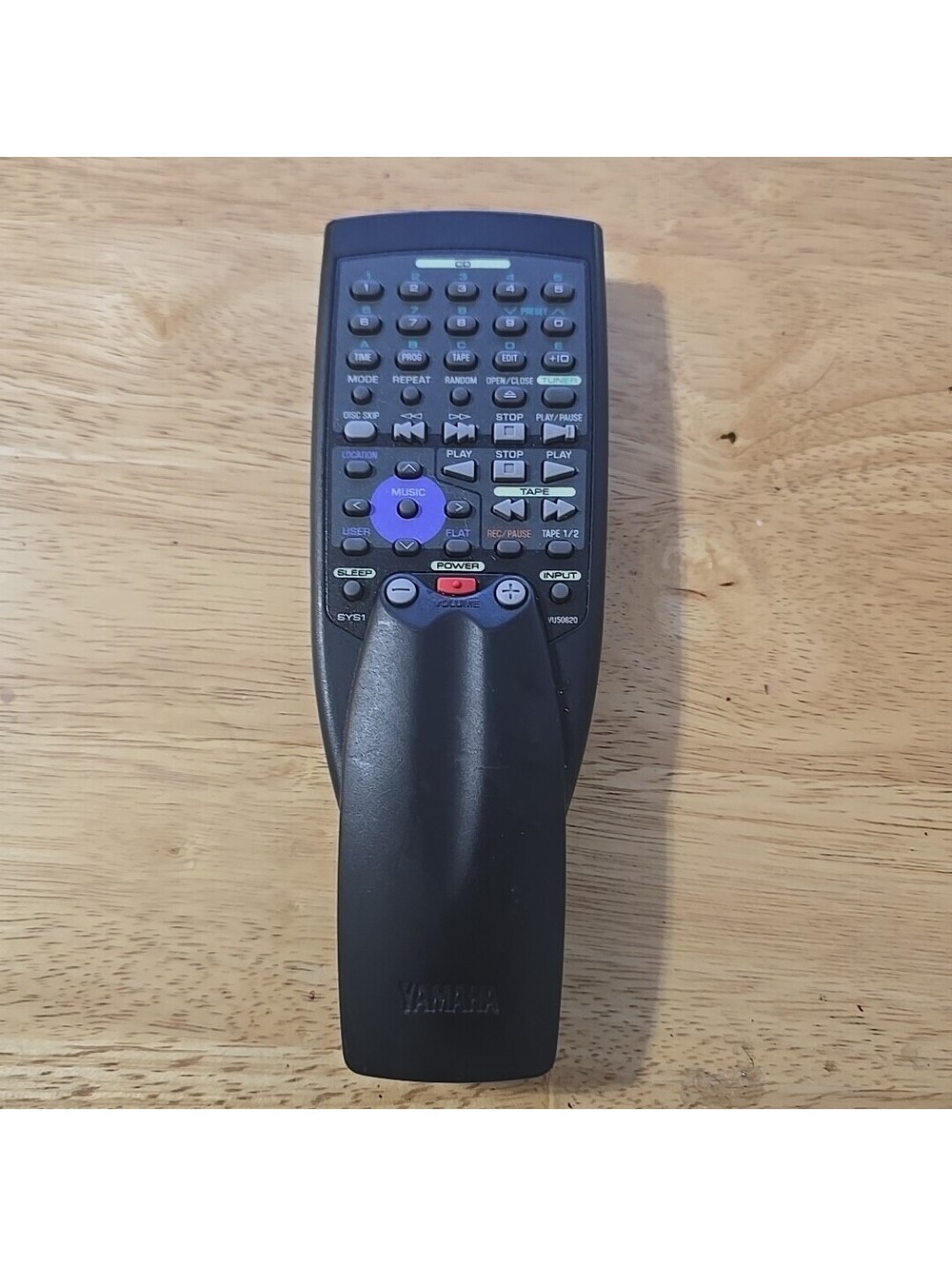 YAMAHA HIFI REMOTE CONTROL VU50620 for SYS1
